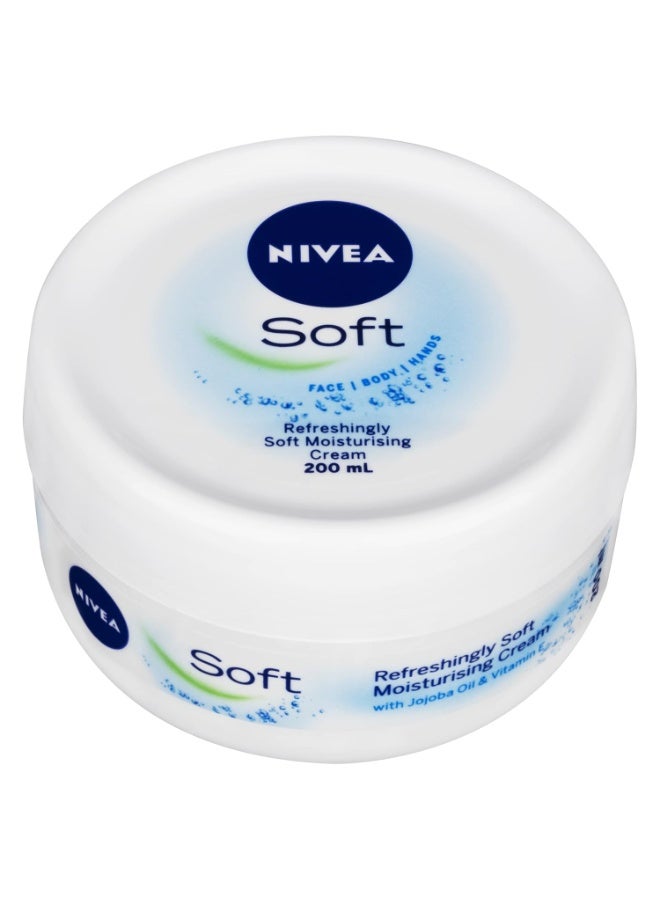 Nivea Refreshingly Soft Moisturizing Cream, 200ml - Image 3